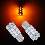 【PA LED】1156 單芯 平角 P21W 30晶 90晶體 SMD LED 倒車燈 後霧燈 方向燈 煞車燈, , large