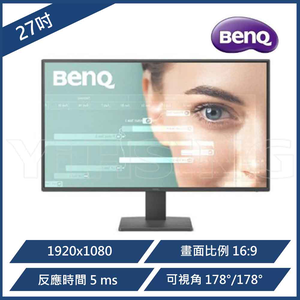 【BenQ 明基】GW2791P 120Hz護眼螢幕 (27型/FHD/HDMI/DP/EyeComfort護眼舒適度3.0)