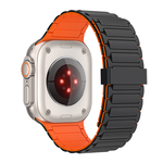 【HIPPORIZZ】Magnix 磁吸錶帶 Apple Watch (42/44/45/46/49mm) 黑橘, , large