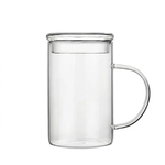 1000ml超大容量高硼矽玻璃水杯｜耐熱透明附蓋茶杯｜居家辦公泡茶杯, , large