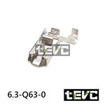 《tevc》6.3 Q63 0 L型 旗型 端子 壓線端子 插簧 冷壓端子 接線端子 插片 接頭 大燈 燈, , large