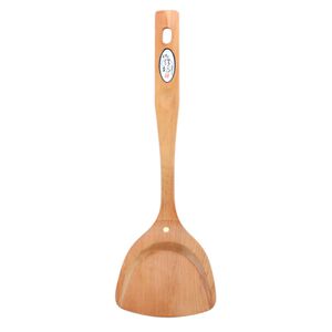 Wood flat fried shovel