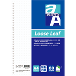 【DOUBLE A】A4 點點活頁紙 80張入-#DALL17002, , large