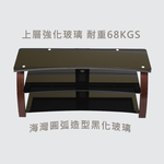 【HomeMax】DUBAI 海灣玻璃電視櫃/電視架/寬122-140cm/適用32~65吋電視/MIT/免運費HM-5116, , large