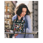 Lesportsac Mini N/S Tote 迷你方型托特包 通勤隨身包 肩背手提袋 手機包 送禮 禮物 女包(紐約城市) L262-3714P-HG79, , large