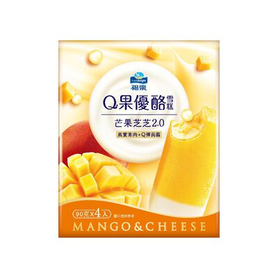 福樂Q果優酪雪糕芒果芝芝