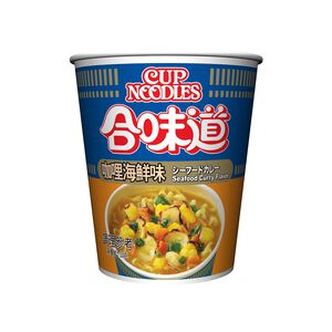 日清合味道咖哩海鮮味杯麵71g