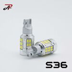 【PA LED】S36 爆亮款 升級版 T15 W16W 36晶 LED 倒車燈 白光 保固1年, , large