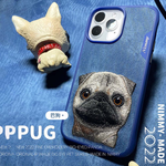【山水之寶】iphone 14/14plus/14pro 手機殼 防摔殼 NIMMY 大眼萌寵系列 刺繡手機殼, , large