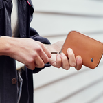 Bellroy Folio Mini 小錢包 卡片收納包 拉鍊包 零錢包 優質皮革(可可色）-WFMA, , large