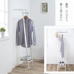 【HomeMax】靠牆掛衣架-寬60cm/衣帽架/晒衣架/收納架/落地式/免鑽牆 ★日本設計 MIT●＜M01-010＞, , large