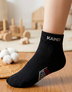 [Kaimei Cotton] 12 pairs set at special price  Random and excellent, Kaimei exclusive, MIT made in Taiwan, pure cotton comfortable children's socks, functional design, 18-23cm, , large