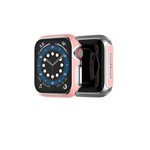 【山水之寶】Apple watch S11 46MM/S10 46MM保護殼 玻璃膜+保護框 雙色電鍍手錶防撞殼, , large