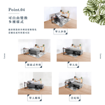 【Hampton 漢汀堡】盧卡斯單人沙發床-貓抓布-灰色, , large