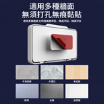 【CITY STAR】免打孔可旋轉防水手機盒 浴室廚房壁掛高清防霧追劇架, , large