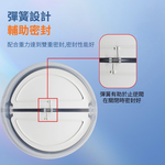 廚房油煙機煙道止逆閥-軟接軟, , large