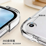 【山水之寶】iPad mini 7/mini 6 8.3 吋 (2024/2021)保護套 TPU清透內置筆槽平板保護殼, 透明, large
