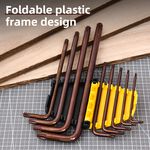 【得力工具 deli tools】星型扳手 L型扳手 9件組 升級款 Semi-Pro系列, , large