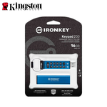 【Kingston】IronKey Keypad 200 USB 16GB  數字鍵盤設定 加密隨身碟, , large
