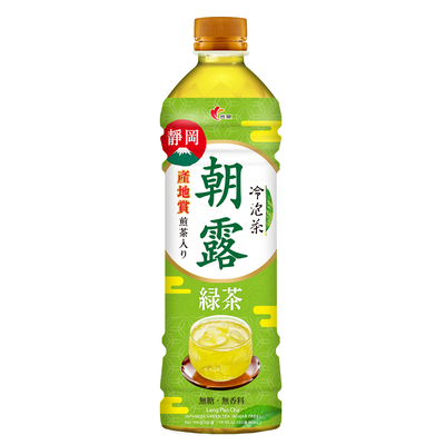 光泉冷泡茶朝露綠茶(無糖) 585ml