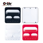 【O-Life】磁吸式壁掛收納盒-F款紅色, , large