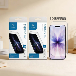 【山水之寶】iMos iPhone17/17Pro/17ProMax/16Pro/16ProMax3D極細黑邊AGbC康寧亮面玻璃貼原廠公司貨