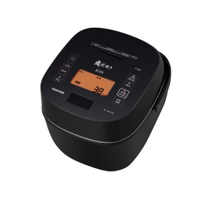 【TOSHIBA 東芝】日本製 6人份真空壓力黑色IH電子鍋 RC-10VSVTW-K