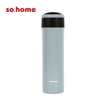 【so.home】雙層不鏽鋼玻璃內膽保溫杯 400ml(環保杯/飲料杯/保冰/保溫/隨行杯) 三款任選, , large