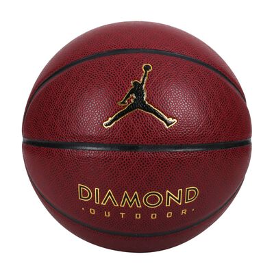 NIKE JORDAN DIAMOND OUTDOOR 8P 7號球 標準籃球 比賽 訓練 運動 耐用 彈性 耐磨 琥珀