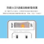 鉅玉經典｜JY 1切1座3變2小壁插 JY-P1111A, , large
