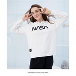 NASA聯名 女款帽T外套 美國太空總署 限量發行 公司貨 原廠授權 品質有保證 台灣獨家販售 值得收藏, , large