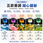 【免運+贈品】汽車冷氣口香水 【五味共五入組】, , large