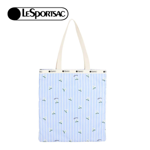 Lesportsac Large Emerald Tote 大型肩背托特包 購物袋 手提袋 送禮 禮物 推薦 女包(茉莉花條紋)L261-1589P-HG28