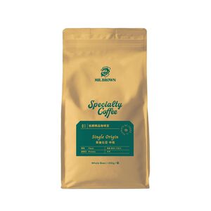 伯朗精品咖啡豆-哥倫比亞中焙450g