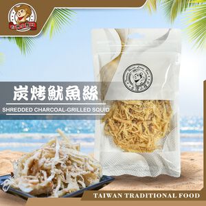 【台灣小糧口】碳烤魷魚絲 90g*包
