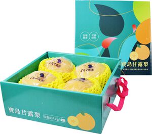 寶島甘露梨禮盒裝(每盒4入/約4kg)