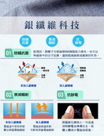 《4+4贈1》《Hilton 希爾頓》石墨烯遠紅外線4D釋壓鞋墊-4入+石墨烯銀纖維七日防菌抗臭保健襪/黑色-4入贈雙耳湯鍋, , large