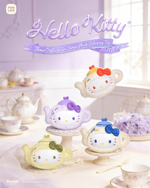 【際洋文化】Hello Kitty Style花浮茶間系列毛絨捏捏樂Mini, , large