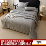 【京都手祚】雲絲緞緹花床包兩用被四件組｜雙人加大特大｜床包組四件套｜兩用被寢具組｜親膚透氣四季可用｜多款任選, , large