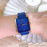 [星晴錶業]AnneKlein手錶,28mm, 36mm,AN00600寶藍色錶面寶藍錶殼寶藍精鋼錶帶款, , large