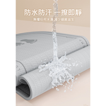 【X-BIKE買一送二】橢圓跳繩墊10MM厚140&times;66CM 跳繩墊/減震隔音運動防滑墊 贈綁帶背帶TP146610J, , large