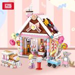 LOZ微型積木聖誕糖果屋, , large