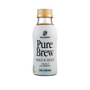 伯朗Pure Brew 醇香拿鐵 350ml(箱購依實際收貨為主，無法保證原封箱出貨)