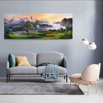 【御畫房】旭日東升 國家一級畫師手繪油畫60&times;120cm(VF-56), , large