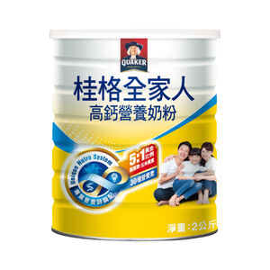 桂格全家人高鈣奶粉 2kg