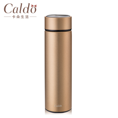 [ Caldo卡朵 ] 簡約風不鏽鋼保溫瓶500ml - FM006 - 金