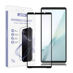 VXTRA 全膠貼合 SONY Xperia 10 VIII 八代 滿版疏水疏油9H鋼化頂級玻璃貼 保護貼(黑), , large