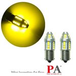 【PA LED】9-32V 特調光色 1156 單芯 30晶 2835 SMD LED 黃金光 黃光 方向燈 維大力光色, , large