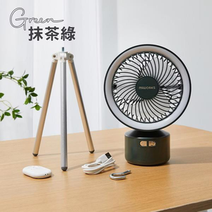 【米沃miworks】 露營 Cool炫風 室內戶外多功能涼感風扇-抹茶綠 MW-N5 Plus-G