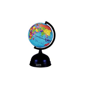 【 徠福 】一次成型地球儀5"(附錢筒)22CM / 個 NO.1149